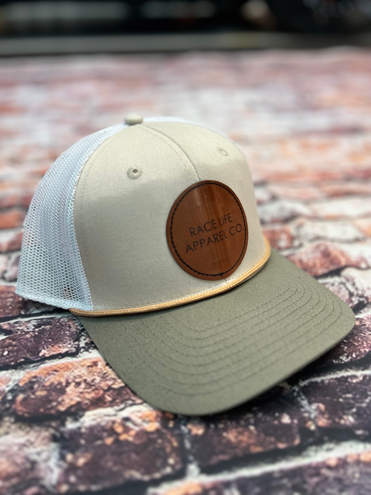 Custom Snapback Hats w/ Leather Patch