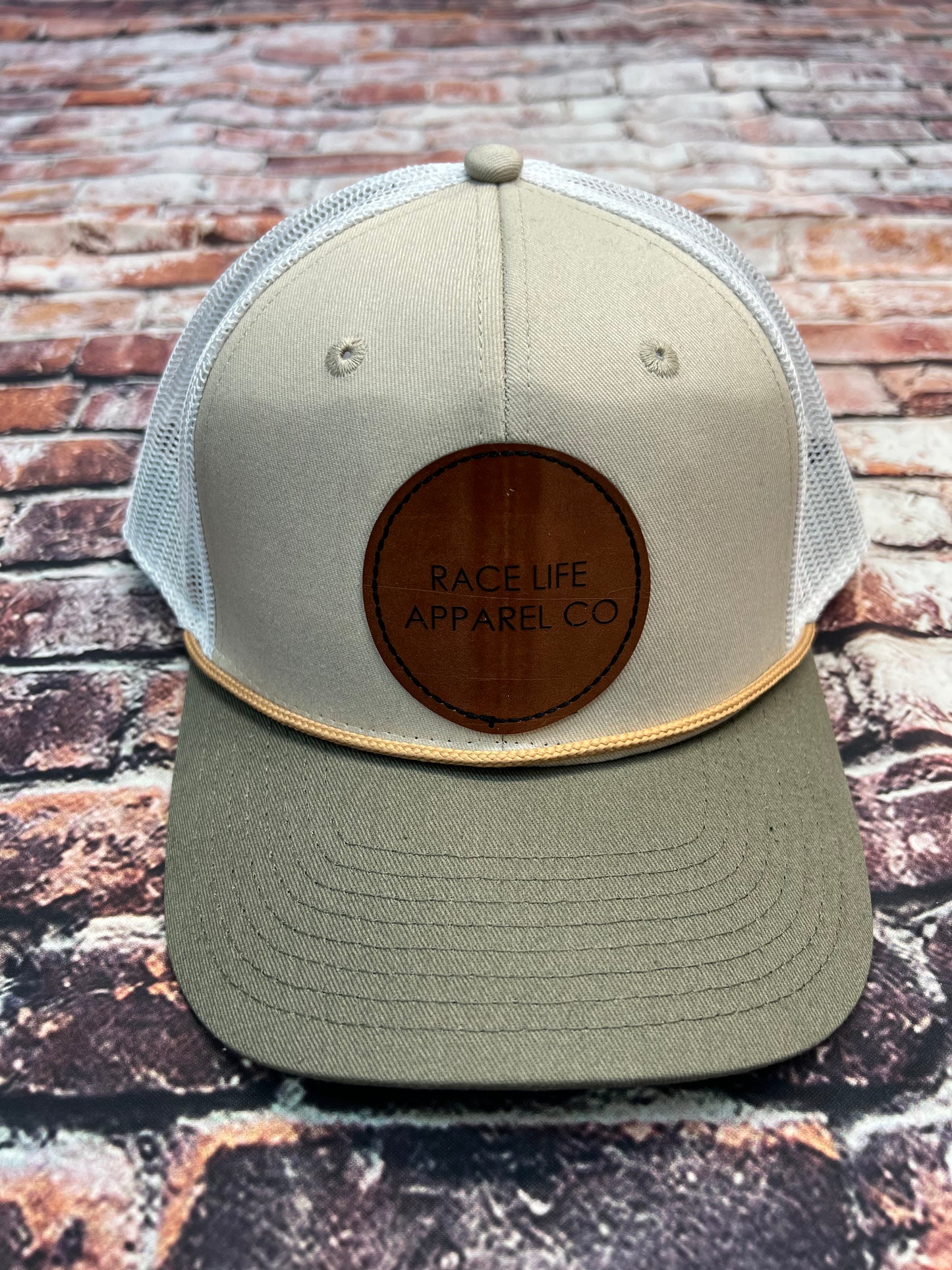 Custom Snapback Hats w/ Leather Patch