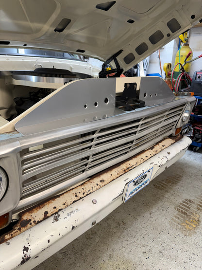 1967-1979 F100 Rad Support Panels Dimple Died