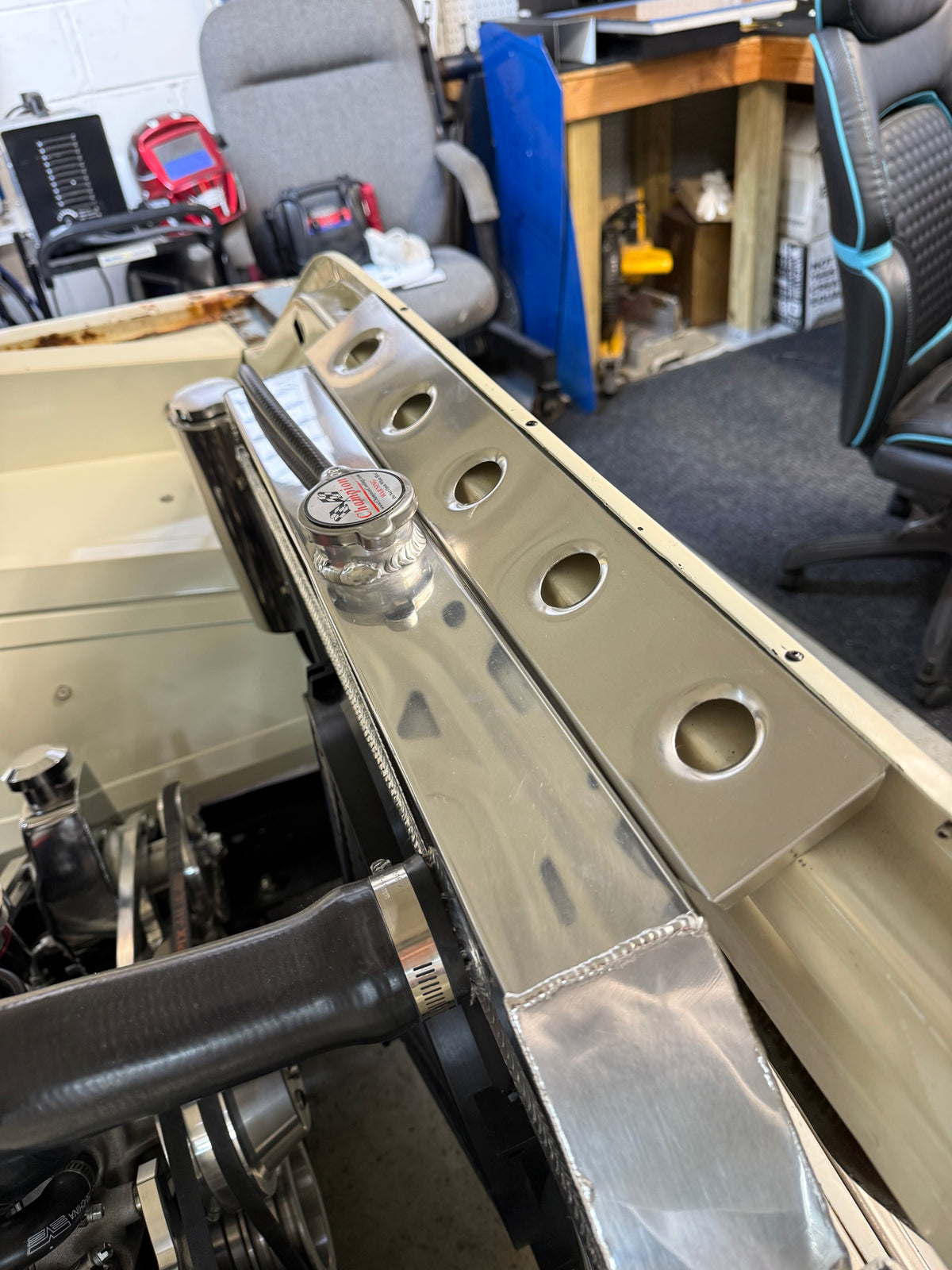 Dress Radiator Upper Radiator Dress-up Panel – Dom Fattaruso Racing