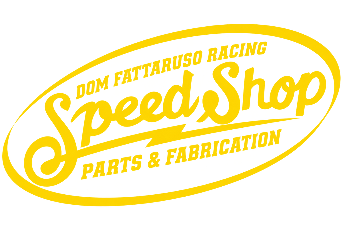 DFR Speed Shop Yellow Logo