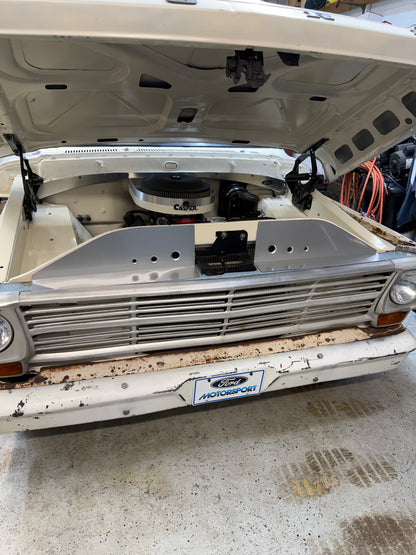 1967-1979 F100 Rad Support Panels Dimple Died